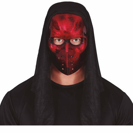 Rood Masker Hockey van Fiestas Guirca koop je bij Partywinkel