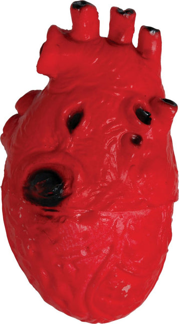Rood Nep Hart Latex 15cm van Fiestas Guirca koop je bij Partywinkel