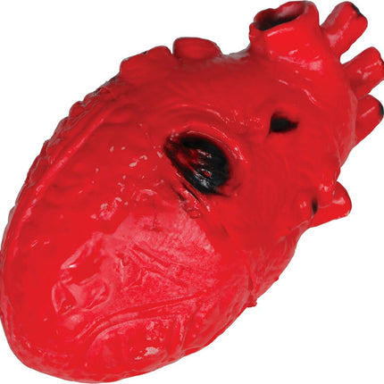 Rood Nep Hart Latex 15cm van Fiestas Guirca koop je bij Partywinkel