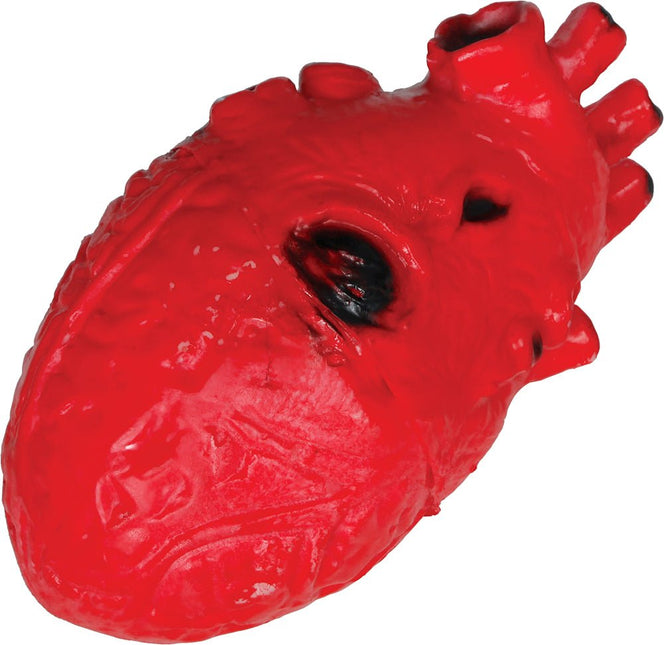 Rood Nep Hart Latex 15cm van Fiestas Guirca koop je bij Partywinkel