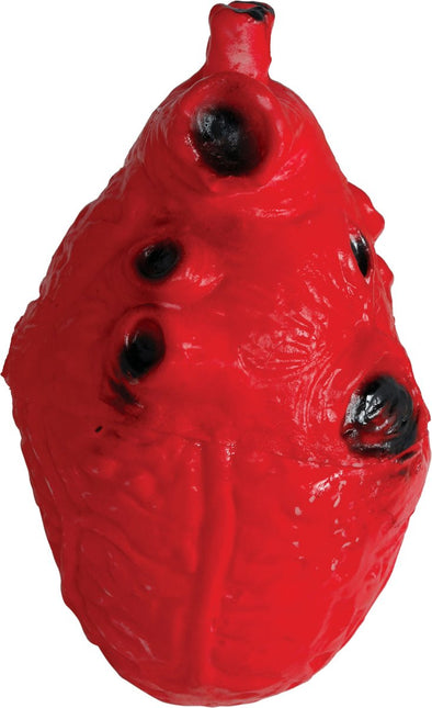 Rood Nep Hart Latex 15cm van Fiestas Guirca koop je bij Partywinkel
