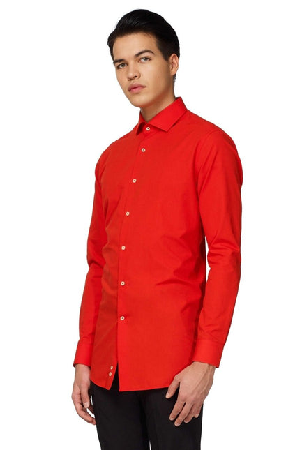 Rood Overhemd Heren OppoSuits van OppoSuits koop je bij Partywinkel