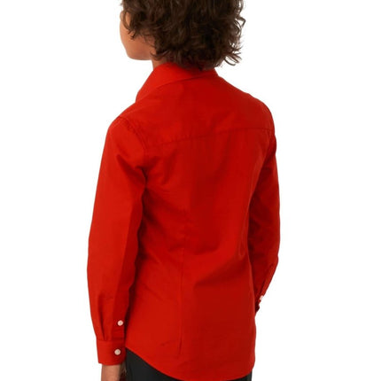 Rood Overhemd Jongen OppoSuits van OppoSuits koop je bij Partywinkel