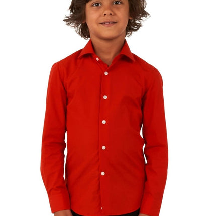 Rood Overhemd Jongen OppoSuits van OppoSuits koop je bij Partywinkel