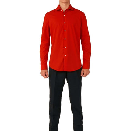 Rood Overhemd Jongen Tiener OppoSuits van OppoSuits koop je bij Partywinkel