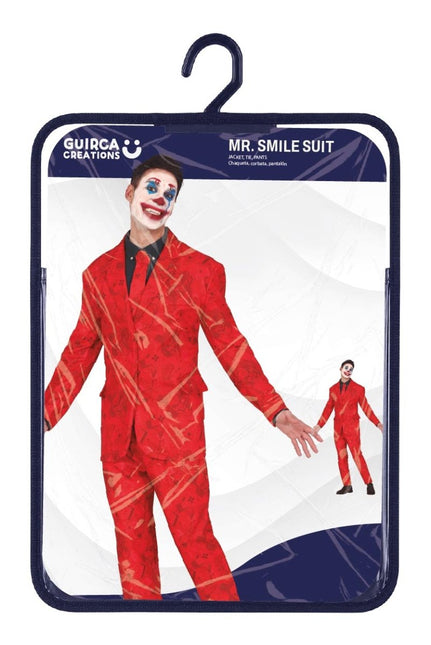Rood Pak Mr Smile van Fiestas Guirca koop je bij Partywinkel