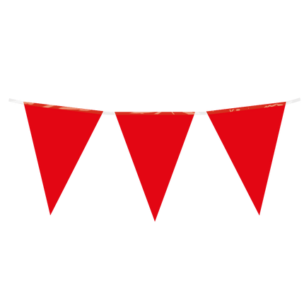 Rood Slinger Plastic 10m van Paper Dreams koop je bij Partywinkel