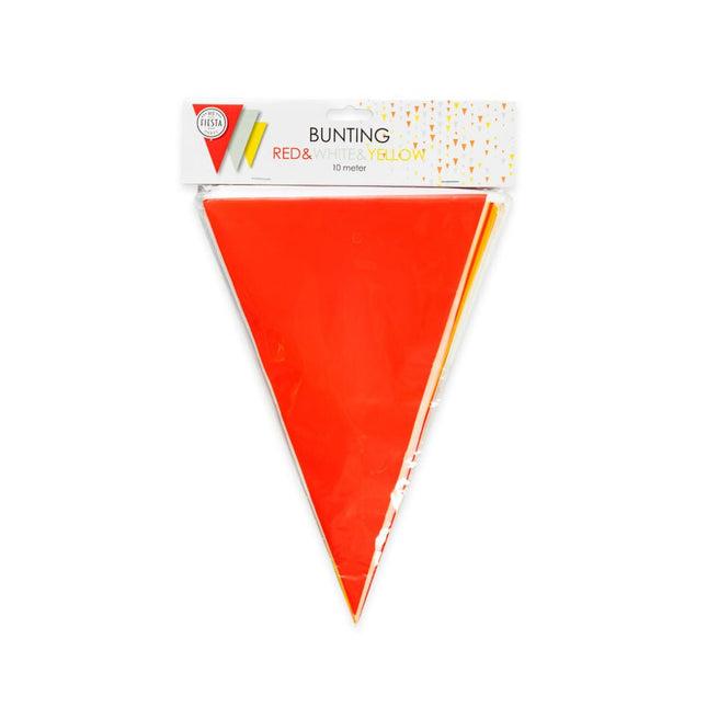 Rood Wit Gele Slinger 10m van WeFiesta koop je bij Partywinkel