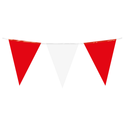 Rood Witte Slinger 10m van Paper Dreams koop je bij Partywinkel