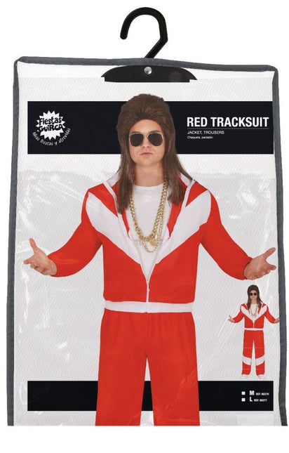 Rood Witte Trainingspak Fout Heren van Fiestas Guirca koop je bij Partywinkel