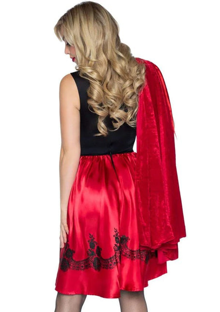Roodkapje Jurk Rood Dames Leg Avenue van Leg Avenue koop je bij Partywinkel