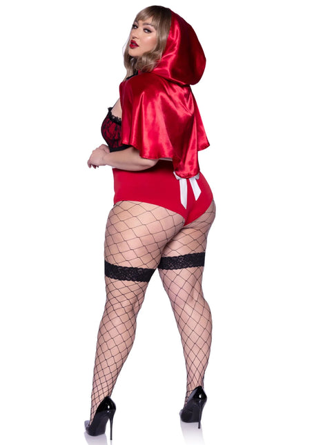 Roodkapje Kostuum Dames Bodysuit Naughty Leg Avenue van Leg Avenue koop je bij Partywinkel