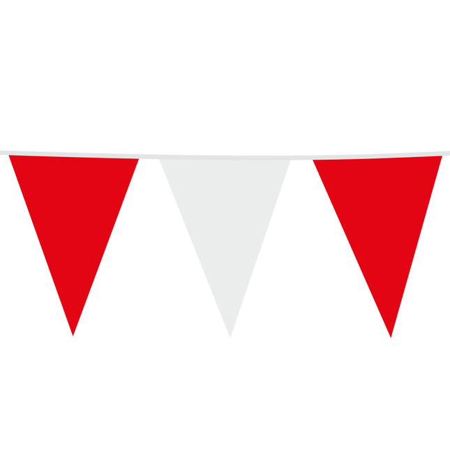 Rood/Wit XL Slingers 10m van WeFiesta koop je bij Partywinkel