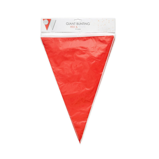 Rood/Wit XL Slingers 10m van WeFiesta koop je bij Partywinkel