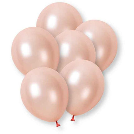 Rose Gouden Ballonnen 30cm 8st van Unique koop je bij Partywinkel