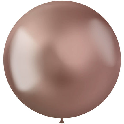 Rose Gouden Ballonnen Chroom 48cm 1st van Folat koop je bij Partywinkel