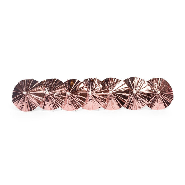 Rose Gouden Cocktailprikkers Parasol 10cm 10st van WeFiesta koop je bij Partywinkel