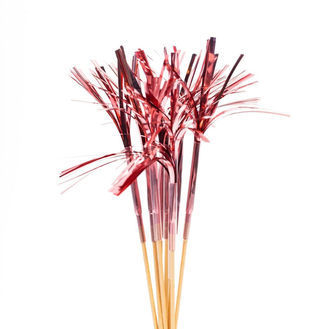 Rose Gouden Cocktailprikkers Parasol Lang 10st van WeFiesta koop je bij Partywinkel