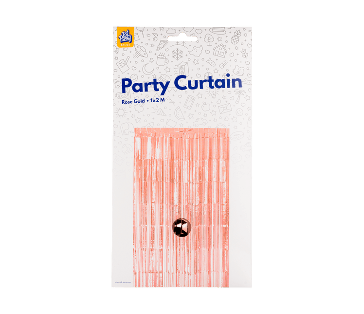 Rose Gouden Deurgordijn 2m van Paper Dreams koop je bij Partywinkel