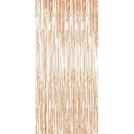 Rose Gouden Deurgordijn Folie 2m van Folat koop je bij Partywinkel