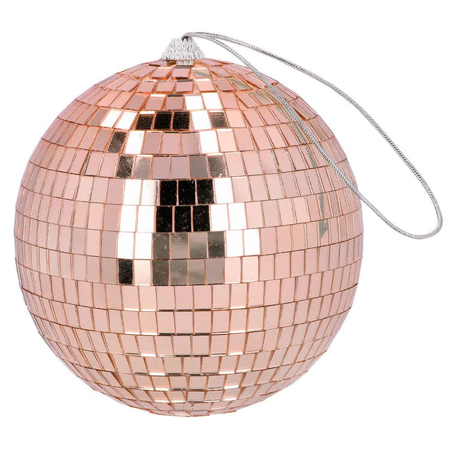Rose Gouden Discobal 15cm van Boland koop je bij Partywinkel