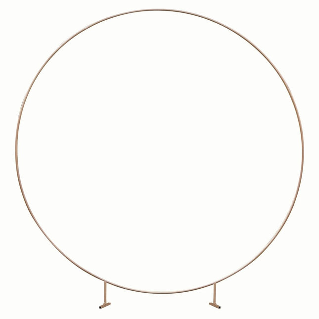 Rose Gouden Frame Rond 2m van Ginger Ray koop je bij Partywinkel