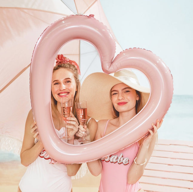 Rose Gouden Glasstickers Bride & Bridesmaid van Partydeco koop je bij Partywinkel