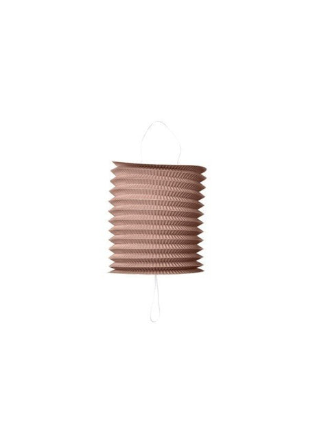 Rose Gouden Lampion Metallic 16cm van WeFiesta koop je bij Partywinkel
