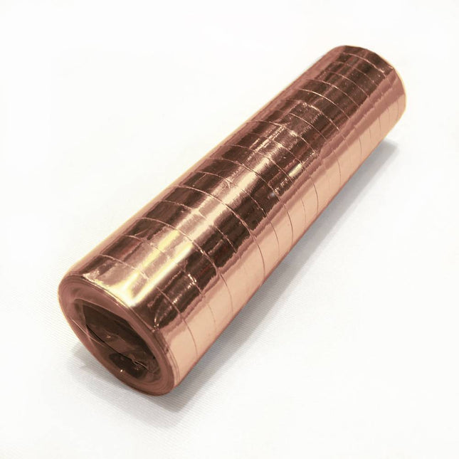 Rose Gouden Serpentine Metallic 4m 18 ringen van WeFiesta koop je bij Partywinkel
