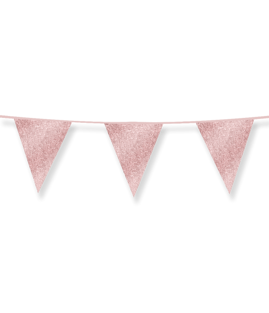 Rose Gouden Slinger Glitters 6m van Paper Dreams koop je bij Partywinkel