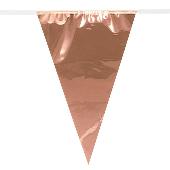 Rose Gouden Slinger Metallic 10m van Boland koop je bij Partywinkel