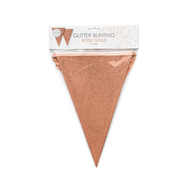 Rose Gouden Slingers Glitter 6m van WeFiesta koop je bij Partywinkel