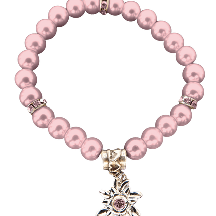 Roze Armband Edelsteen van Haus Huberts koop je bij Partywinkel