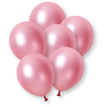 Roze Ballonnen 30cm 8st Latex van Unique koop je bij Partywinkel