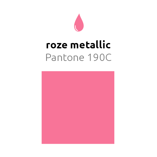 Roze Ballonnen Metallic 28cm 50st van Balloonia koop je bij Partywinkel