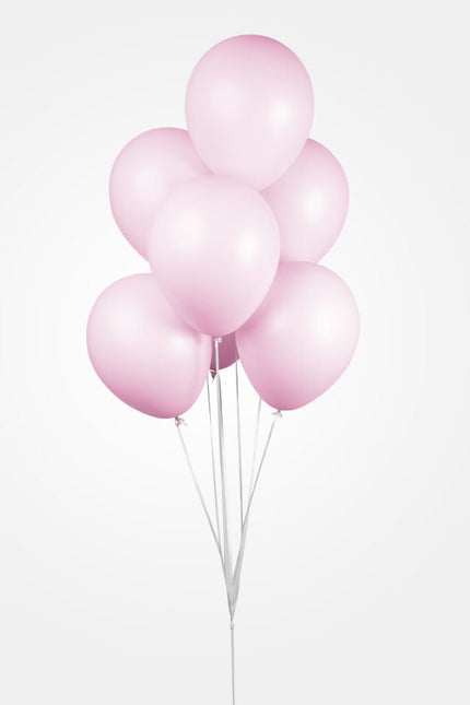 Roze Ballonnen Pastel Macaron 30cm 50st van WeFiesta koop je bij Partywinkel
