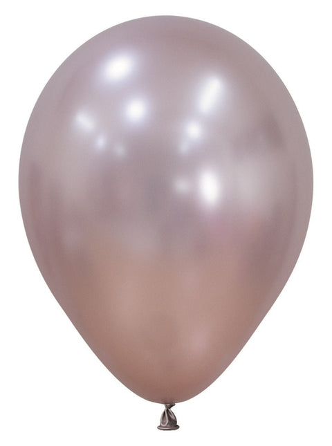 Roze Ballonnen Silk 30cm 50st van Sempertex koop je bij Partywinkel