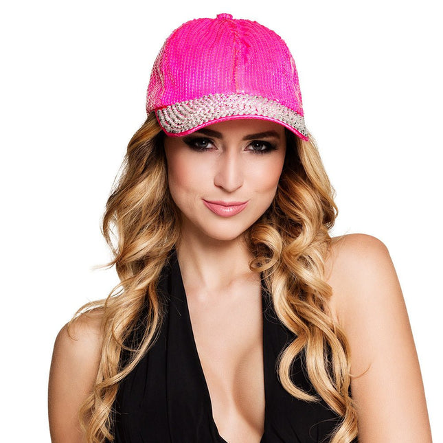 Roze Bling Bling Pet van Boland koop je bij Partywinkel