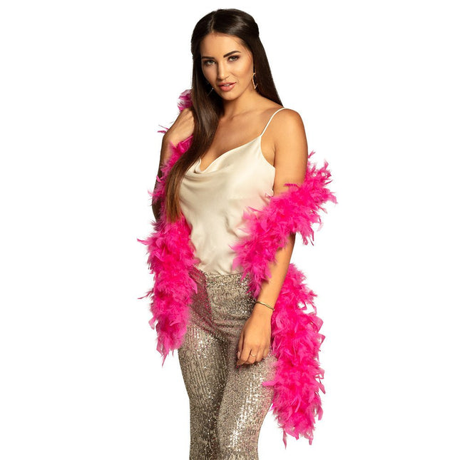 Roze Boa 1,8m van Boland koop je bij Partywinkel