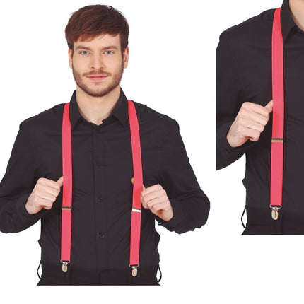 Roze Bretels van Fiestas Guirca koop je bij Partywinkel