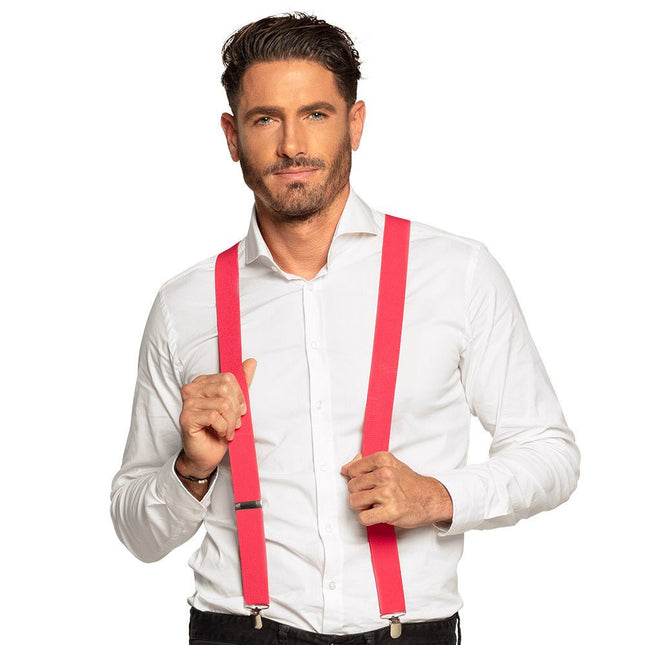 Roze Bretels Neon van Boland koop je bij Partywinkel