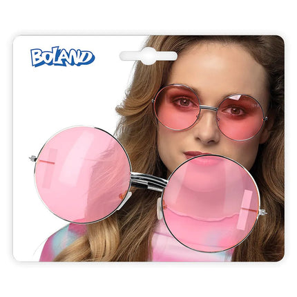 Roze Bril Hippie van Boland koop je bij Partywinkel