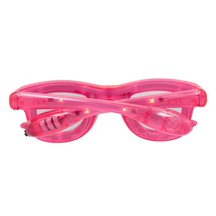 Roze Bril Met Led van Boland koop je bij Partywinkel