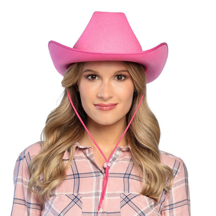 Roze Cowboyhoed van Boland koop je bij Partywinkel