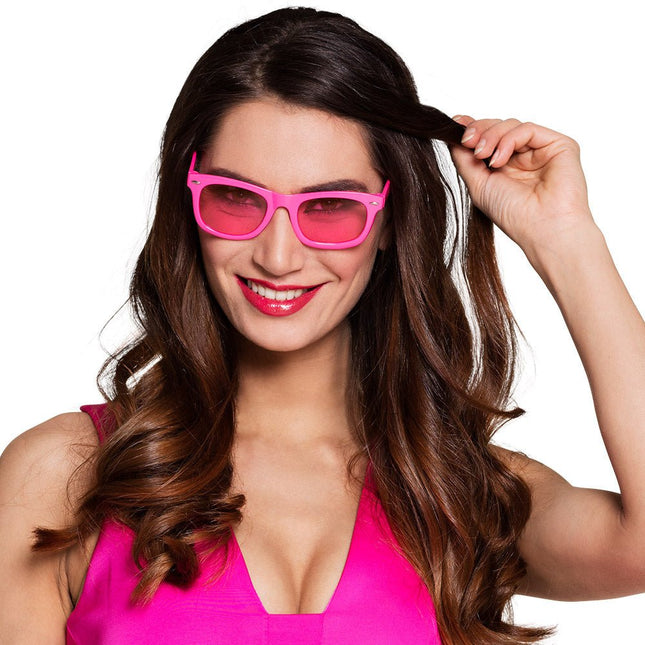 Roze Dance Bril van Boland koop je bij Partywinkel