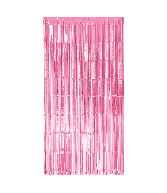 Roze Deurgordijn 2m van Paper Dreams koop je bij Partywinkel