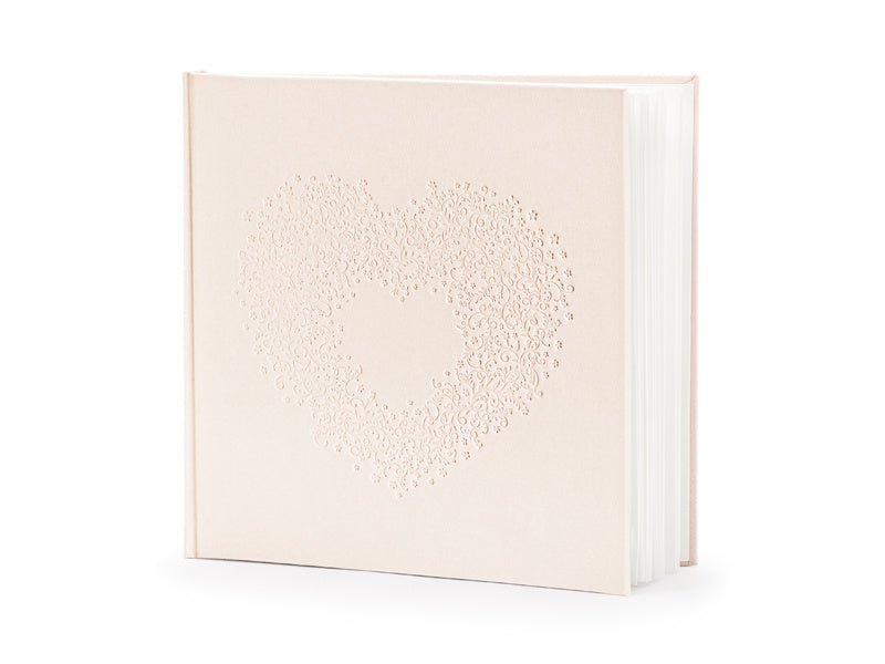 Roze Gastenboek 20,5cm van Partydeco koop je bij Partywinkel