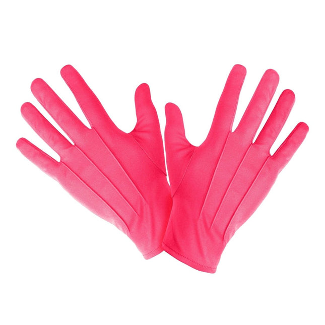 Roze Handschoenen van Widmann koop je bij Partywinkel