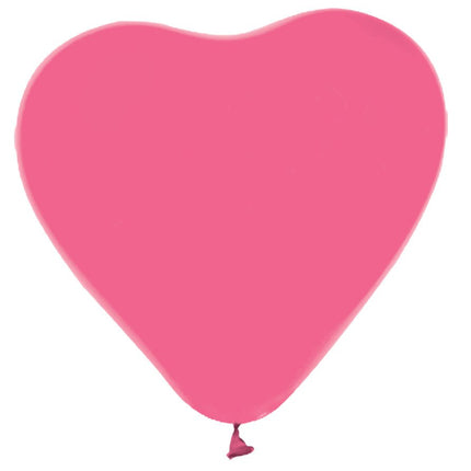 Roze Hartjes Ballonnen 30,5cm 100st van WeFiesta koop je bij Partywinkel