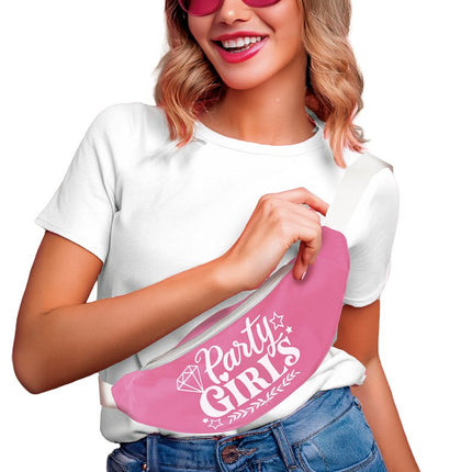 Roze Heuptasje Party Girls van Fiestas Guirca koop je bij Partywinkel